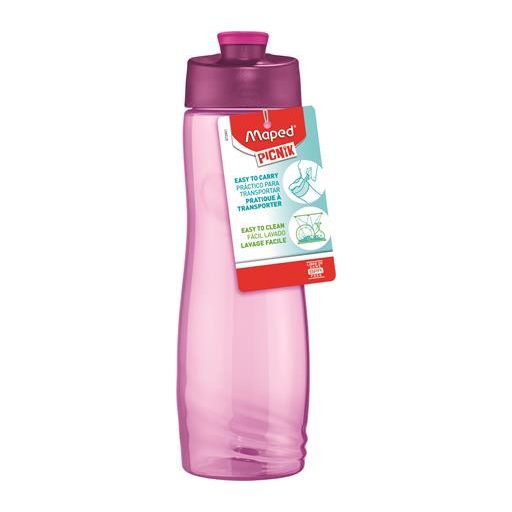 Kulacs, 750 ml, MAPED PICNIK "Origins Water", pink