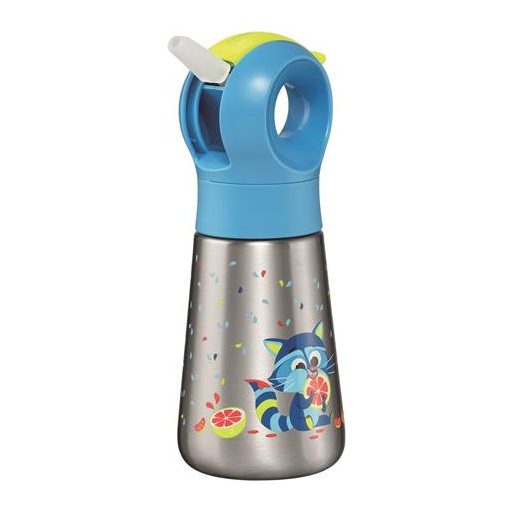 Kulacs, 350 ml, rozsdamentes acél, MAPED PICNIK "Concept Miniz", mosómedve