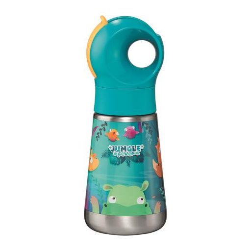 Kulacs, 350 ml, rozsdamentes acél, MAPED PICNIK "Jungle Fever"