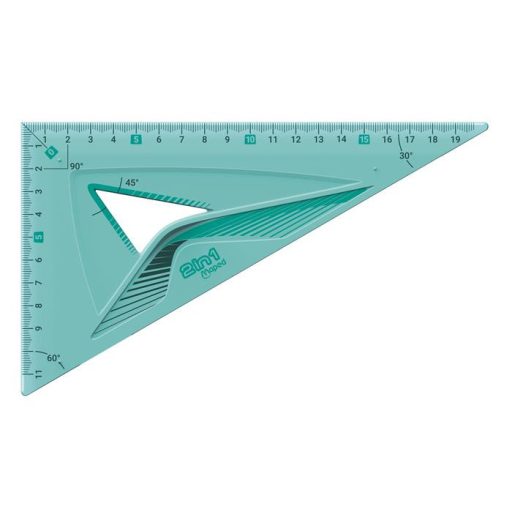 Vonalzókészlet, műanyag, hajlítható, 3 darabos, MAPED "Flex"