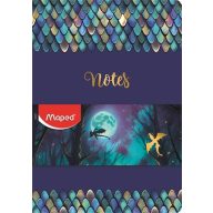   Jegyzetfüzet, tűzött, A5, vonalas, MAPED „Dragon sárkány”