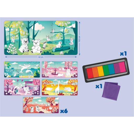 Ujjlenyomat nyomda, MAPED CREATIV "Early Age My First Finger Stamp"