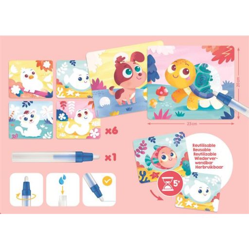 Színező, vízbázisú, MAPED CREATIV "Early Age My First Magic Color"