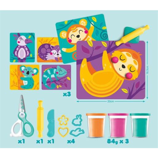 Modellező gyurmakészlet, MAPED CREATIV "Early Age My First Modeling Kit"