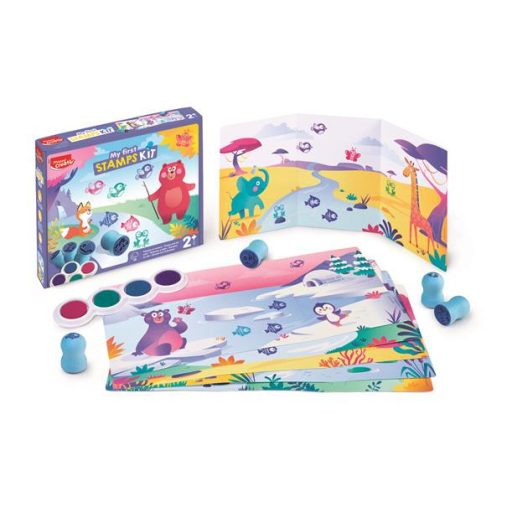 Nyomdázó készlet, állatok, MAPED CREATIV "Early Age My First Stamps Kit"