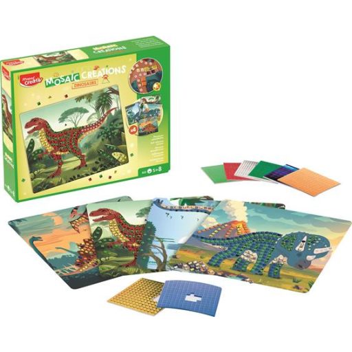 Mozaikos képkészítő, dinoszaurusz, MAPED CREATIV "Mosaic Creations"