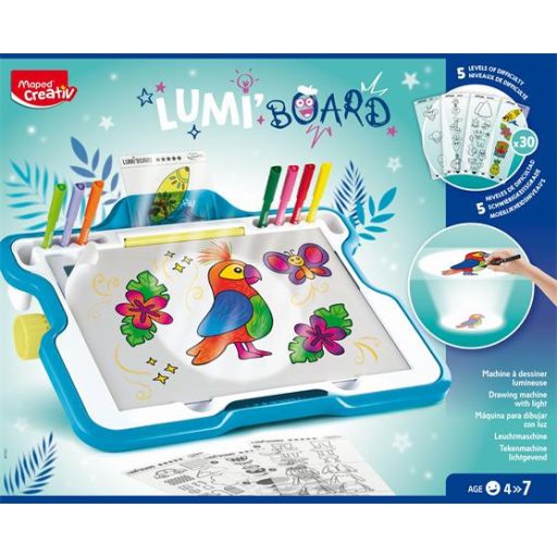 Kreatív készségfejlesztő rajzkészlet, MAPED CREATIV "Lumi Board"