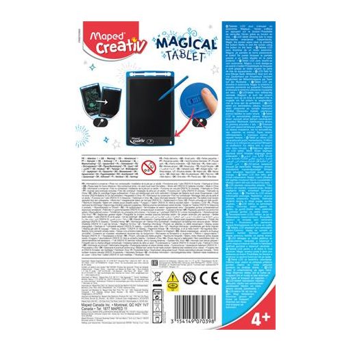 Mágikus táblagép, 8,5", MAPED CREATIV "Magic Board"