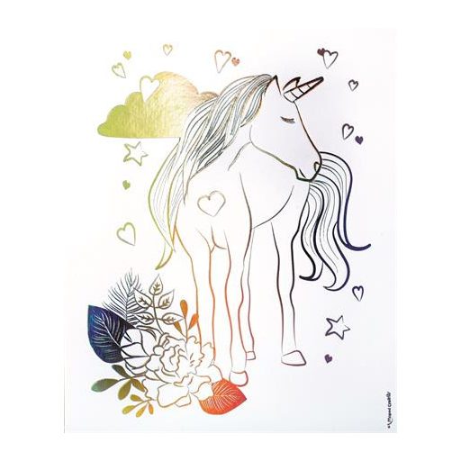 Akvarell festőkészlet, MAPED CREATIV, "Aqua Art", unikornis