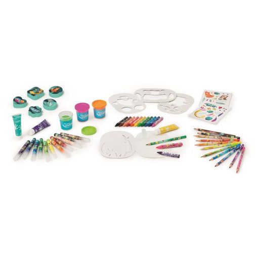 Kreatív bőrönd, kiegészítőkkel, MAPED CREATIV, "Jungle Fever", 50 darabos