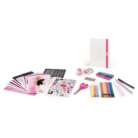   Kreatív scrapbooking készlet, 50 darabos, MAPED CREATIV "Scrapbooking Set - Barbie"