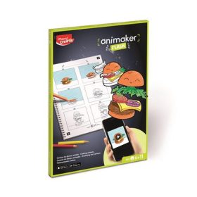   Animációkészítő készlet applikációval, MAPED CREATIV "Animaker Flash", Pop