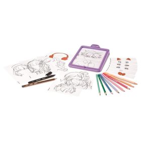   Kreatív készségfejlesztő rajzkészlet, MAPED CREATIV "Avatar Tablet Manga"