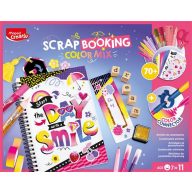   Kreatív scrapbooking készlet, 70 darabos, MAPED CREATIV "Scrapbooking Color Mix"