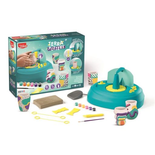 Korongozó készlet, MAPED CREATIV "Terra Pottery"