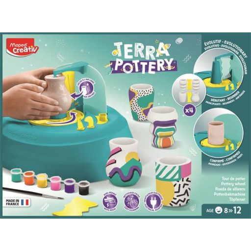 Korongozó készlet, MAPED CREATIV "Terra Pottery"