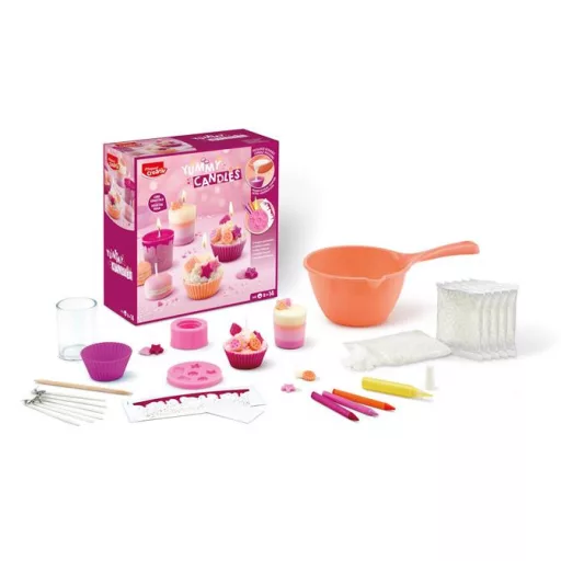 Gyertyakészítő készlet, sütemények, MAPED CREATIV "Yummy Candles"