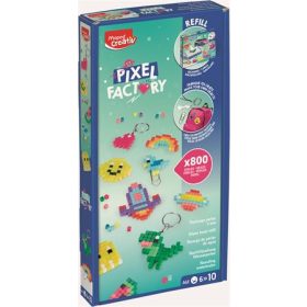   Pixel-gyár gyöngy készlet, utántöltő, MAPED CREATIV "Pixel Factory"