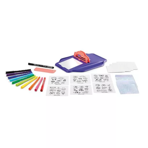 Tetoválás- és matricakészítő készlet  2 az 1-ben, MAPED CREATIV "Tattoos & Stickers"