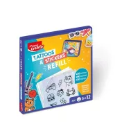  Tetoválás- és matricakészítő készlet utántöltő, MAPED CREATIV "Tattoos & Stickers"