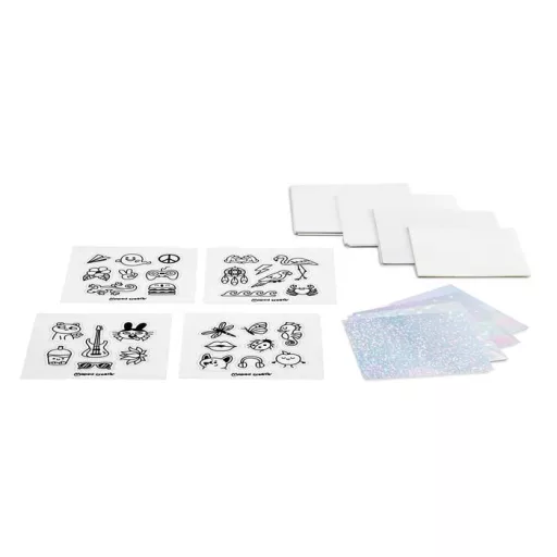 Tetoválás- és matricakészítő készlet utántöltő, MAPED CREATIV "Tattoos & Stickers"