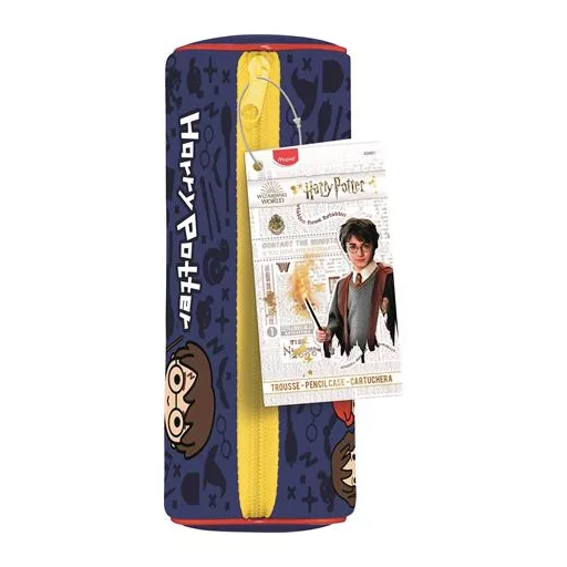 Tolltartó, cipzáras, MAPED, "Harry Potter Kids", kék