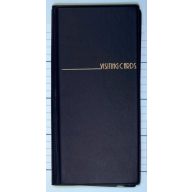 Névjegytartó, 96 db-os, PANTA PLAST, fekete