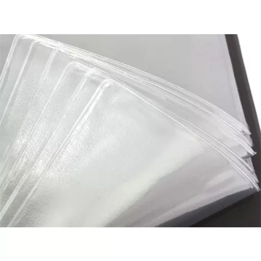 Étlaptartó, A4, bőrhatású, PANTA PLAST "Keretes Menu", sötétbarna-barna