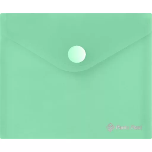 Irattartó tasak, A6, PP, patentos, 160 mikron, PANTA PLAST, pasztellzöld