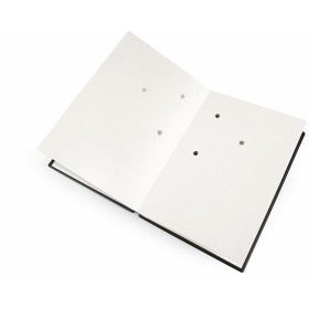   Aláírókönyv, A4, 20 részes, karton, műbőr hatású borító, VICTORIA OFFICE, fekete