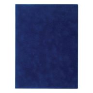 Oklevéltartó, plüss, A4, VICTORIA OFFICE, kék