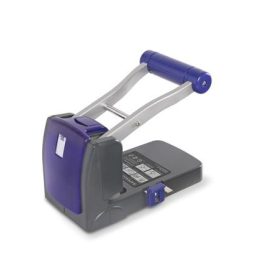   Lyukasztó, nagyteljesítményű, négylyukú, 100 lap, könnyített lyukasztás, RAPESCO "ECO P1100", szürke