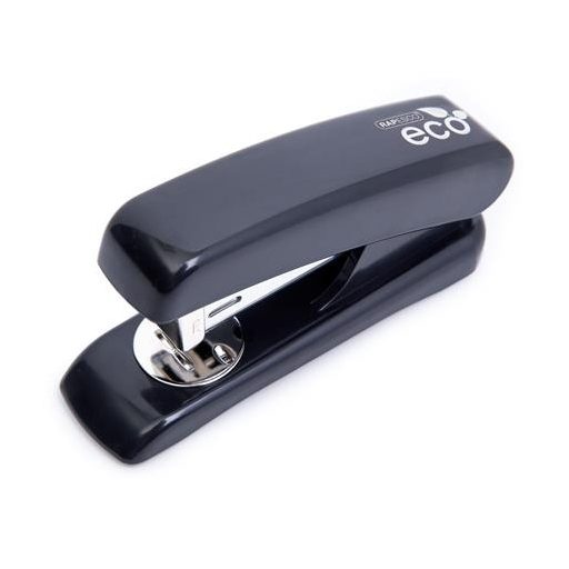 Tűzőgép, 24/6, 26/6, 20 lap, RAPESCO "ECO Half-Strip", fekete