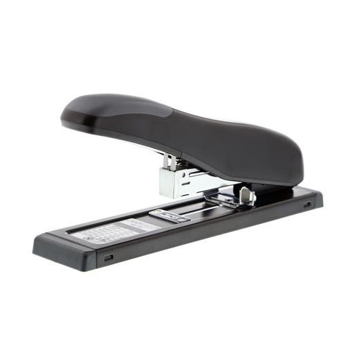 Tűzőgép, nagyteljesítményű, 923/6-13, 24/6-8, 100 lap, antibakteriális, RAPESCO "ECO HD-100", fekete