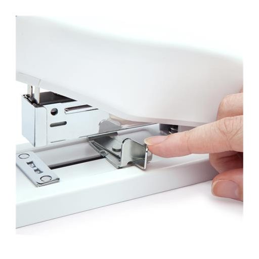 Tűzőgép, nagyteljesítményű, 923/6-13, 24/6-8, 100 lap, antibakteriális, RAPESCO "ECO HD-100", fehér