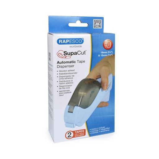 Ragasztószalag-adagoló, RAPESCO "SupaCut", világoskék