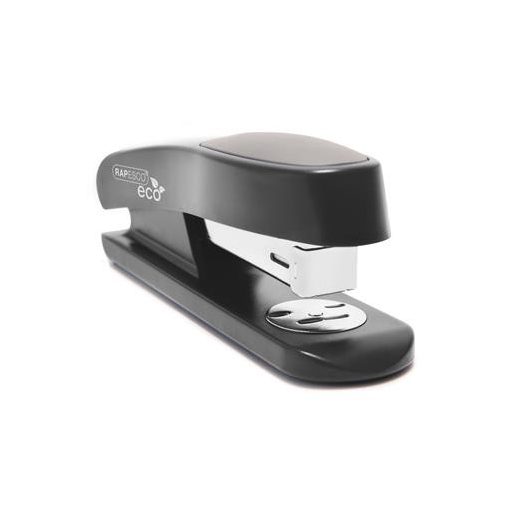 Tűzőgép, 24/6, 20 lap, antibakteriális, RAPESCO "Germ-Savvy ECO Sting Ray", fekete