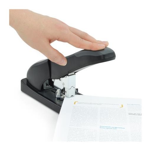 Tűzőgép, nagyteljesítményű, 923/6-17, 140 lap, RAPESCO "ECO HD-140", fekete