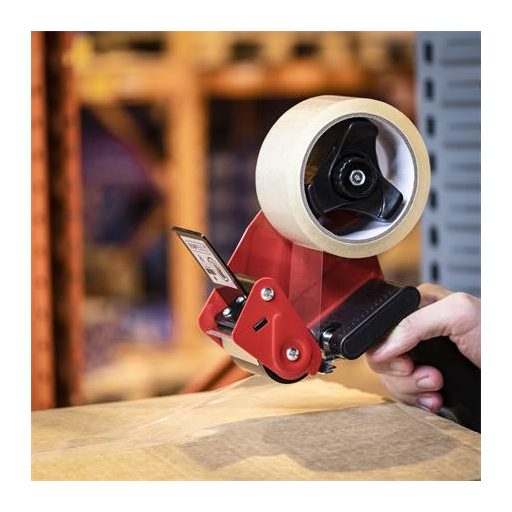 Csomagzáró gép, kézi, RAPESCO "960", 2 db csomagolószalaggal, 1 db késsel