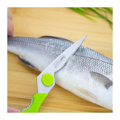 Olló, konyhai, 21 cm, multifunkciós, RAPESCO