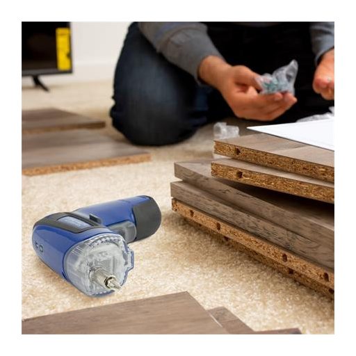 Csavarbehajtó, vezeték nélküli, antibakteriális, RAPESCO, kék