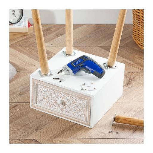 Csavarbehajtó, vezeték nélküli, antibakteriális, RAPESCO, kék