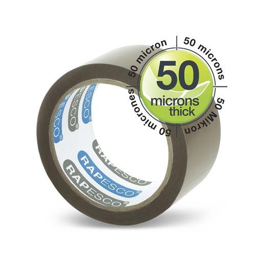 Csomagzáró gép, RAPESCO "Germ-Savvy® 960", barna csomagolószalaggal