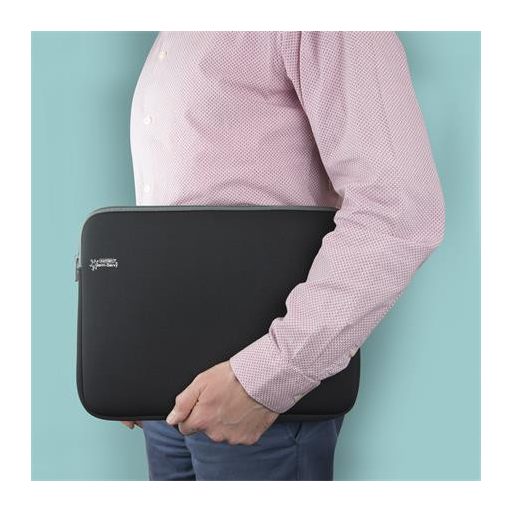 Notebook tok, 13,3", antibakteriális, RAPESCO, fekete