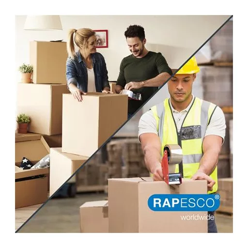 Csomagzáró gép, RAPESCO "Germ-Savvy® 960", áttetsző csomagolószalaggal