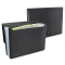 Harmonikamappa, A4, PP, 13 rekeszes, RAPESCO "Eco GRS Recycled", matt fekete