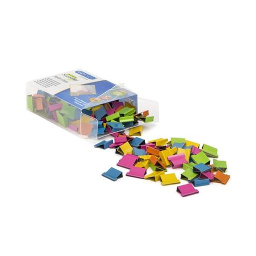 Utántöltő kapcsok, RAPESCO, "Supaclip 40", vegyes színben