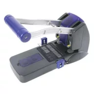   Lyukasztó, nagyteljesítményű, kétlyukú, 150 lap, könnyített lyukasztás, RAPESCO "ECO P2200", szürke