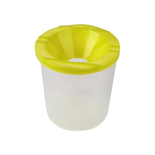 Ecsettál, műanyag, fedéllel, COOL BY VICTORIA, vegyes színek