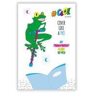   Öntapadó füzet- és könyvborító, A5, COOL BY VICTORIA, víztiszta